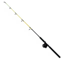 Kinetic Yellow Predator H Trolling Combo
