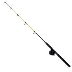 Kinetic Yellow Predator M Trolling Combo