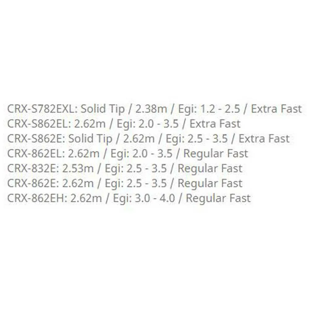 Major Craft Crostage CRX S Egging Rod 4 Major Craft Crostage CRX S Egging Rod - Image 2