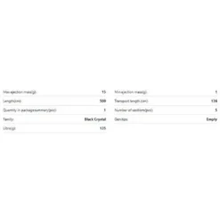 Mikado Black Crystal Coup Rod -Mikado Shop mikado black crystal coup rod 1