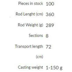 Mikado Intro Power Tele Match Rod -Mikado Shop mikado intro power tele match rod 1